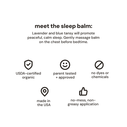 baby sleep balm