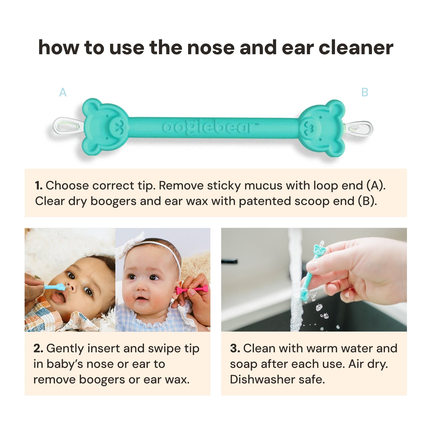 two pack booger picker